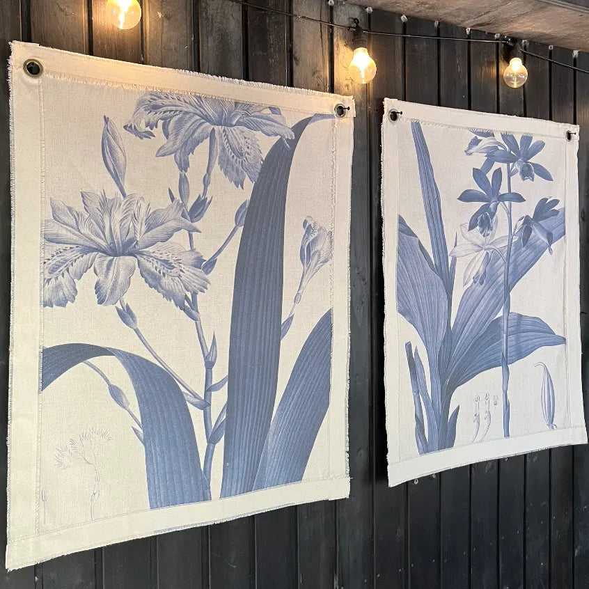 Lona Botanica azul I