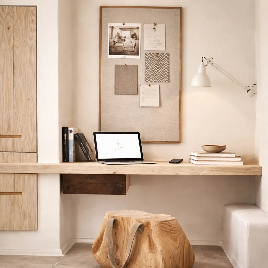 BOARD DE LINO BEIGE CON MARCO