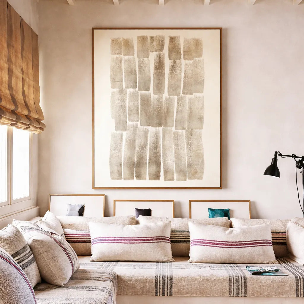 CANVAS BROCHAS BEIGE