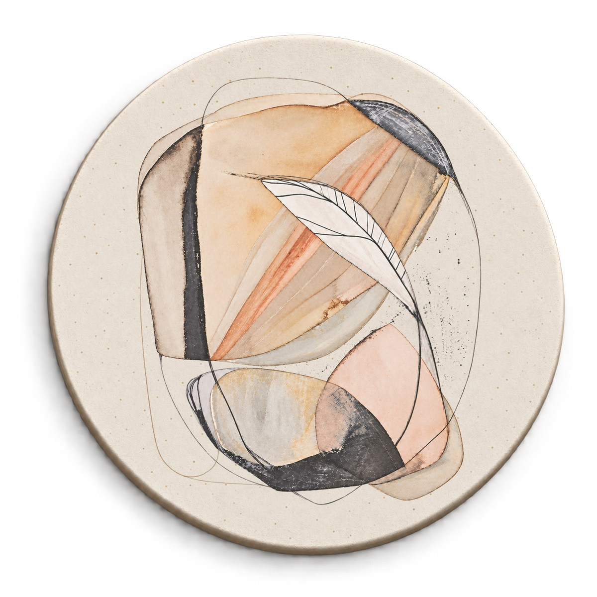 Bastidor Circular Mustard i
