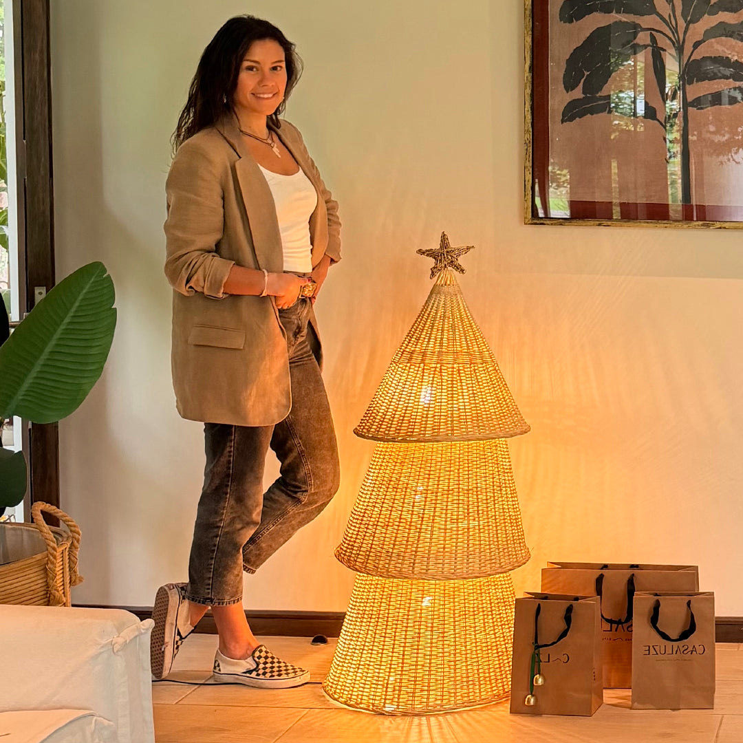 PINO DE MIMBRE NAVIDAD S