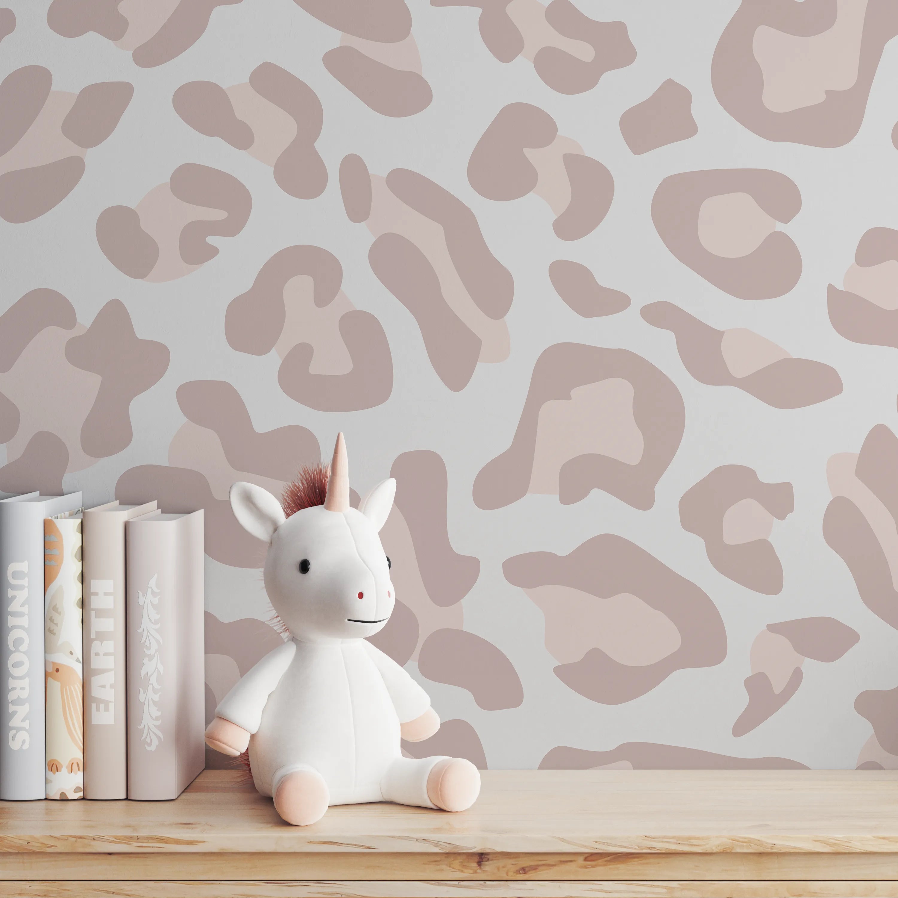 PAPEL MURAL PINK ANIMAL