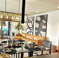 Canvas Conjunto Trazos y Circulos