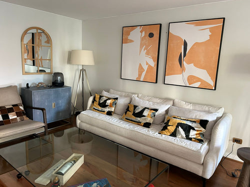 Canvas Conjunto Mostaza