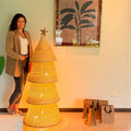 PINO DE MIMBRE NAVIDAD M