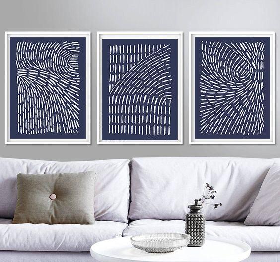 TRIO LLUVIA NAVY