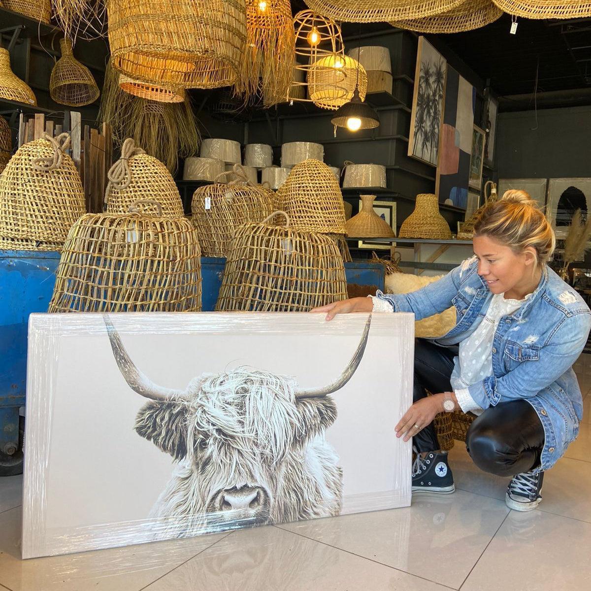Canvas vaca