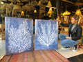 Canvas Conjunto Corales